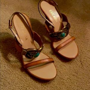 Escada sandals gently used